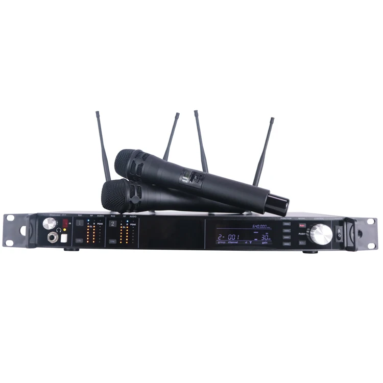 615-655mhz Новое поступление UHF беспроводной микрофон AD-4 150 м Диапазон приема - Цвет: 615-655mhz