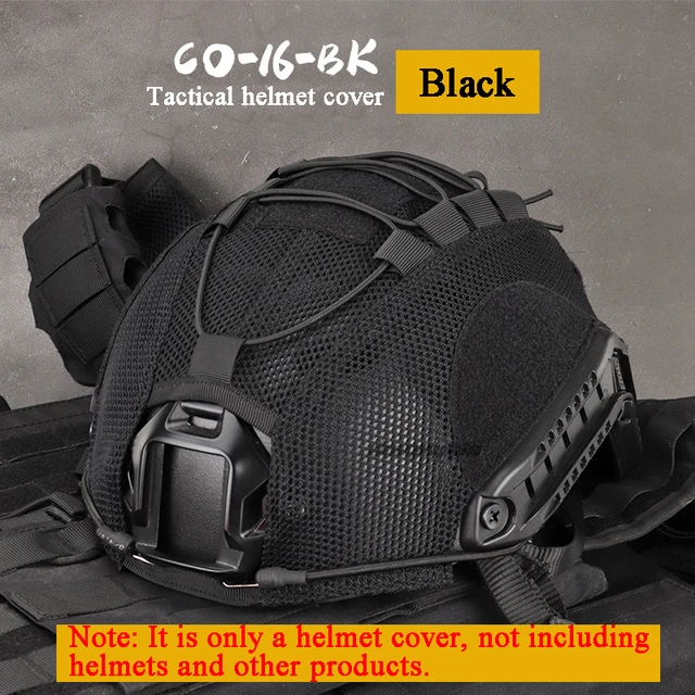 Tactical Multicam Helmet Cover Airsoft Paintball Wargame Gear FAST Helmets Covers Protect