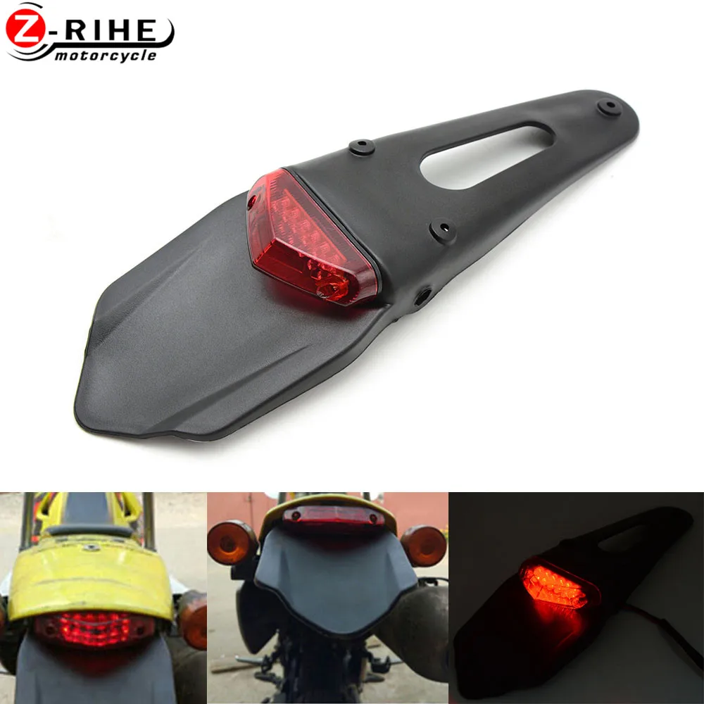 

For SUZUKI RM85 2005 2006 2007 2008 2009 2010 2011 2012 2013 Motorcycle Bike 12 LED Motorbike Brake Stop Rear Fender Tail Light