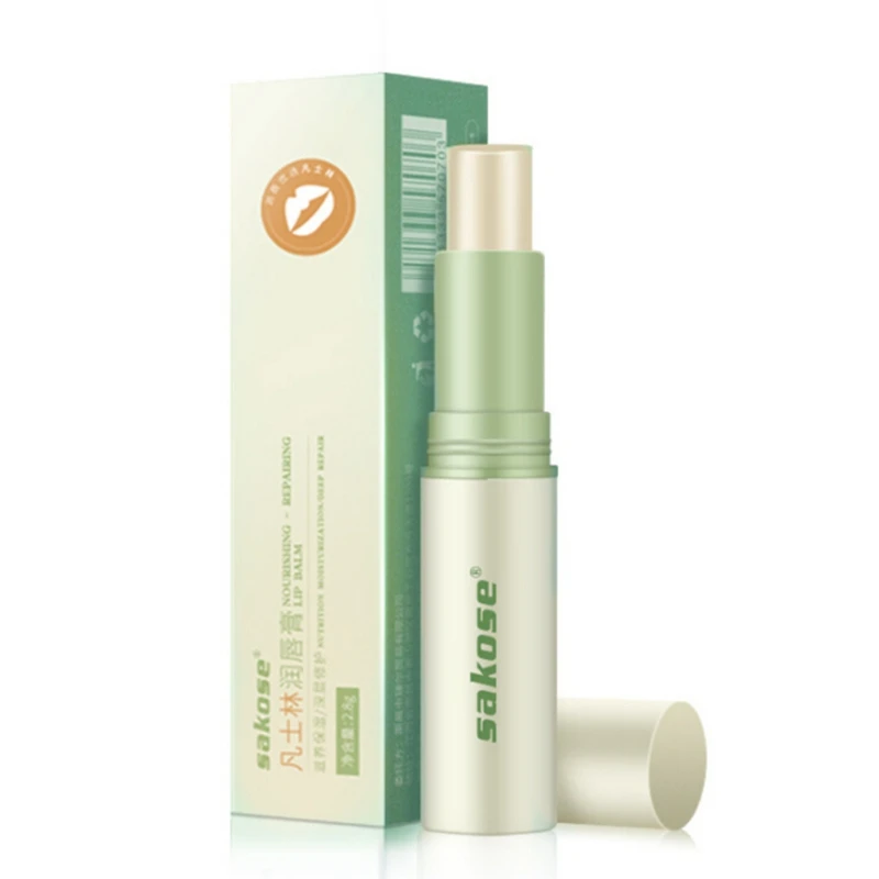 01 Long Lasting Moisturizing Nourishing Lip Balm Repair Lips Wrinkles Fade Liplines Lip Balm - Цвет: 01