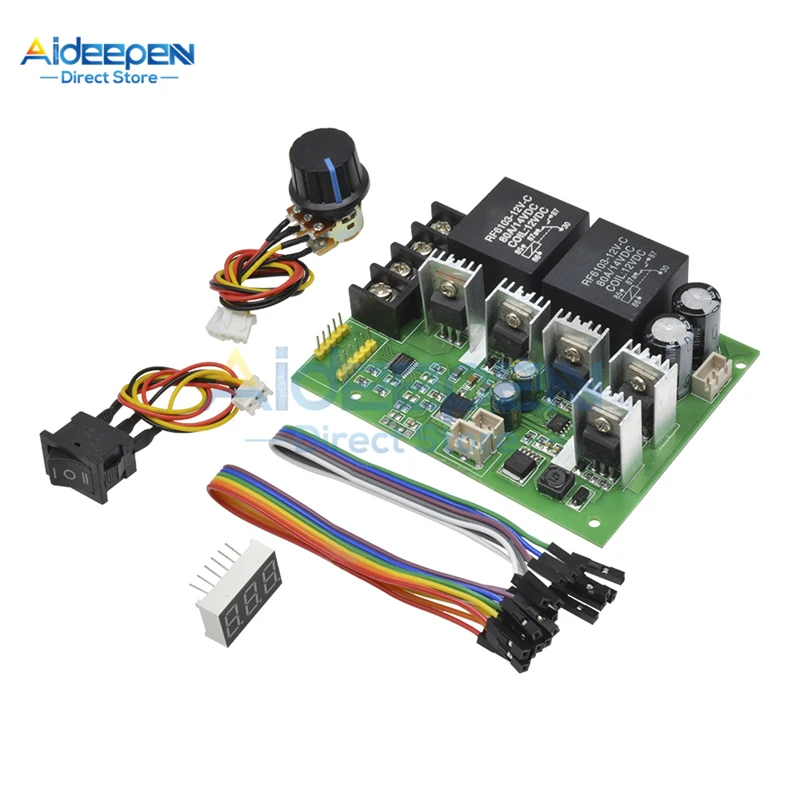 DC10-50V 40A LED Digital Display Adjustable DC Motor Speed Regulator Controller