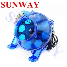 110 В синий пластик 9 отверстий жетон монета бункер для аркадной игры машина/слот игровой автомат