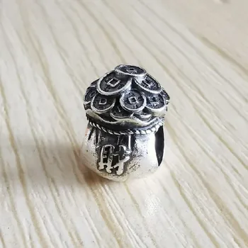 

925 Sterling Silver Beads Money Bag Charm Beads Silver 925 Original For Bracelet Silver 925 Original Jewelry Making Gifts