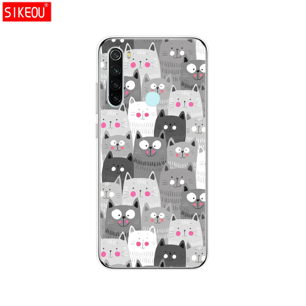 34165 Чехол для xiaomi Redmi Note 8 T, силиконовый мягкий чехол из ТПУ с рисунком для xiaomi Redmi Note 8, чехол Fundas Coque Redmi NOTE 8 PRO, чехол - Цвет: 34165