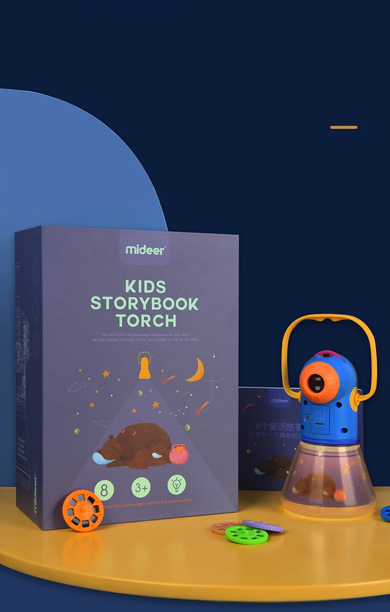 8 классических сказок калейдоскоп Необычные Детские История игрушек для детей проектор для детей из Сторибрука по фонарь маленький ночной Светильник подарки на день рождения
