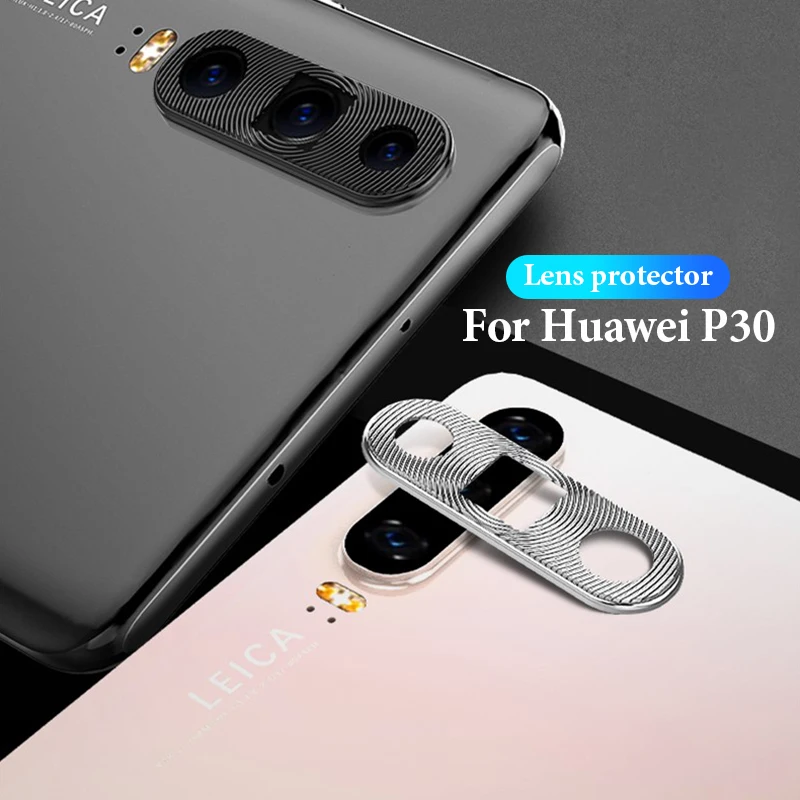Цветная камера крышка объектива для huawei P30 P 30 кольцо покрытие алюминия для huawei P30 Lite P30 Pro камера защитное кольцо защита