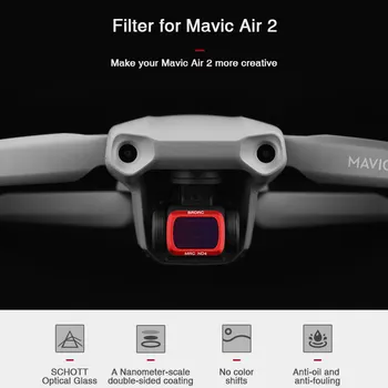 Lens Filter for DJI MAVIC Air 2 Camera Filter CPL UV ND Filter ND16 ND32 ND4 ND8 for Mavic air2 Drone Accessories