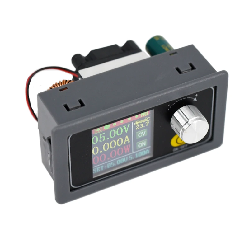 DC DC Buck Converter CC CV Power Module 0.6-30V 5A Adjustable Regulated power supply Voltmeter ammeter CNC Color screen 80W dc power supply converter,switch power supply