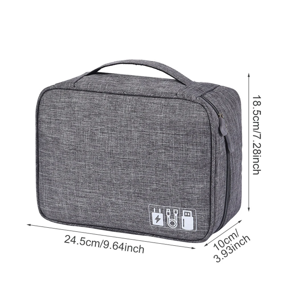 Litthing Travel Digital bag storage bag multi-function data cable storage bag mobile power headset storage box tool Organizer