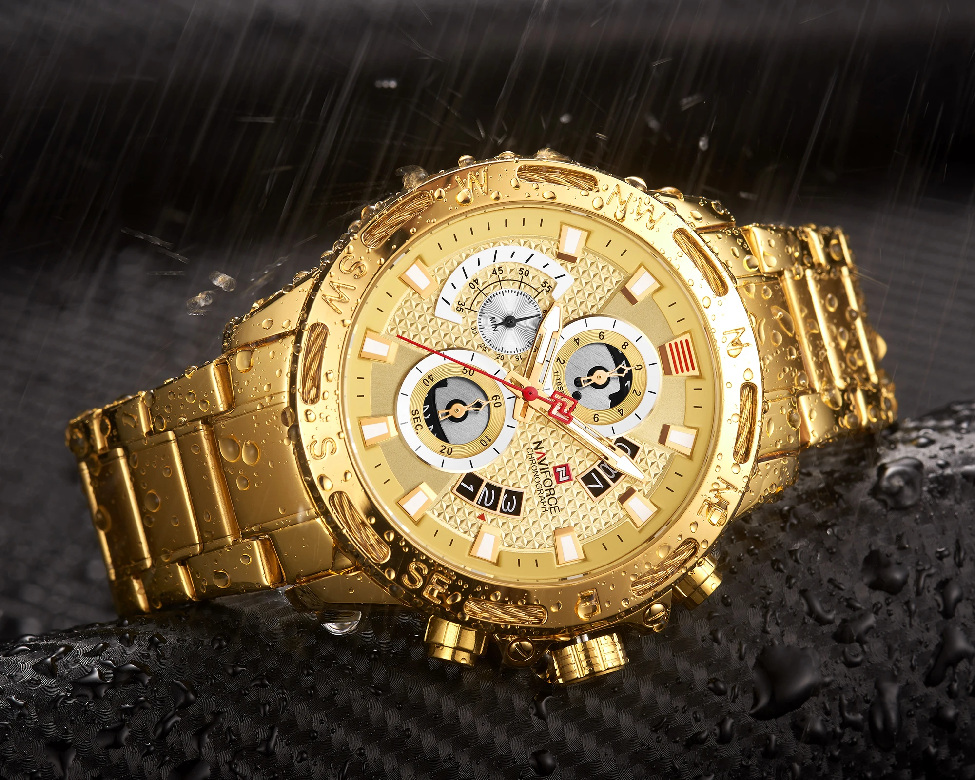 NAVIFORCE Top Luxury Men Watch Brand Waterproof Business Quartz Watches Men’s Military Sports Male Clock Date Relogio Masculino