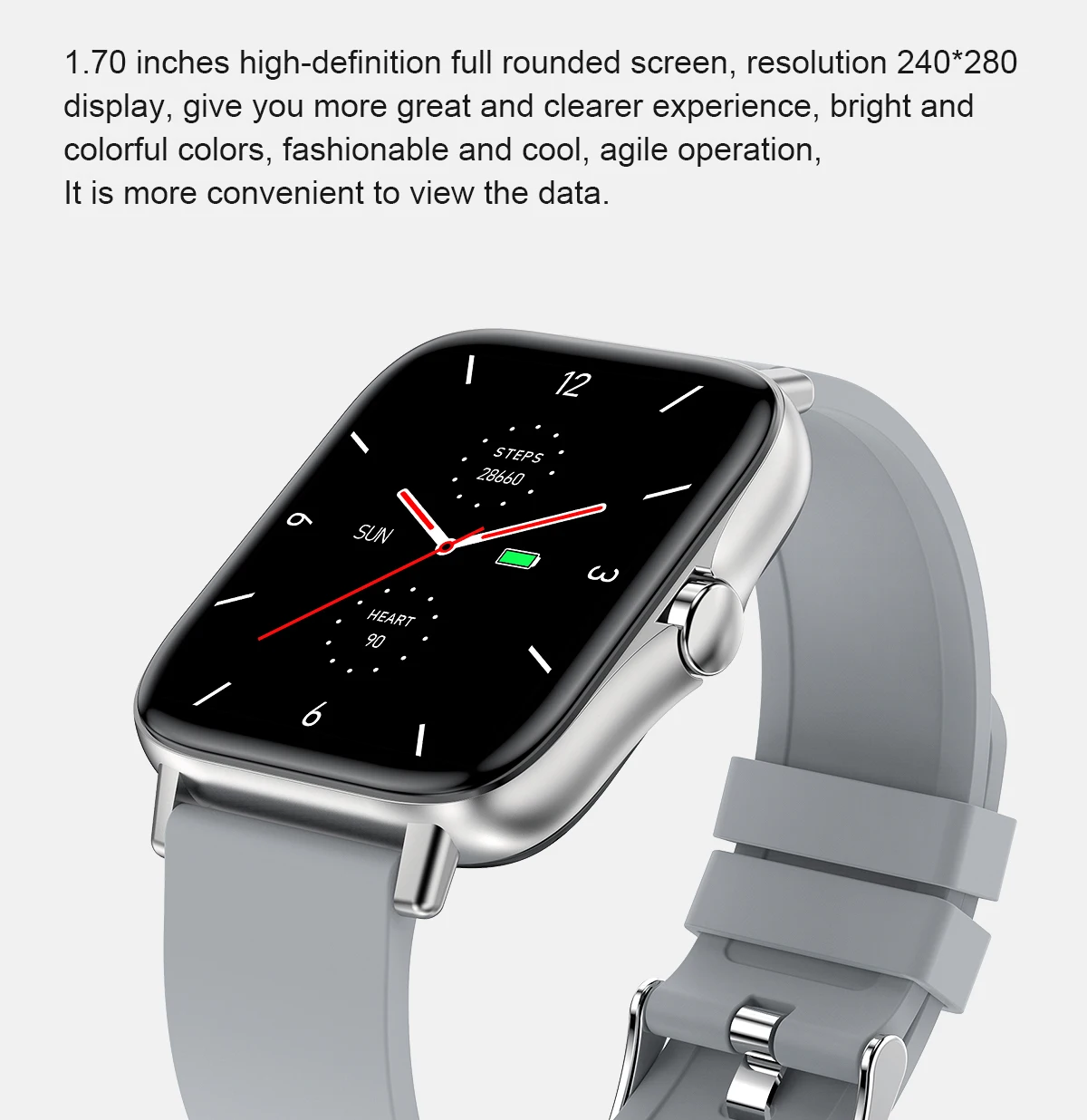T42 Men Women Smart Watch Bluetooth Call Heart Rate Monitor Waterproof Fitness Tracker Sports Smartwatch For Xiaomi Huawei Phone