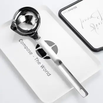 

Stainless Steel Greaseproof Spoon Creative Oil Soup Separation Spoon Long Handle Oil Filter Spoon Household Hot Pot Soup Spoon