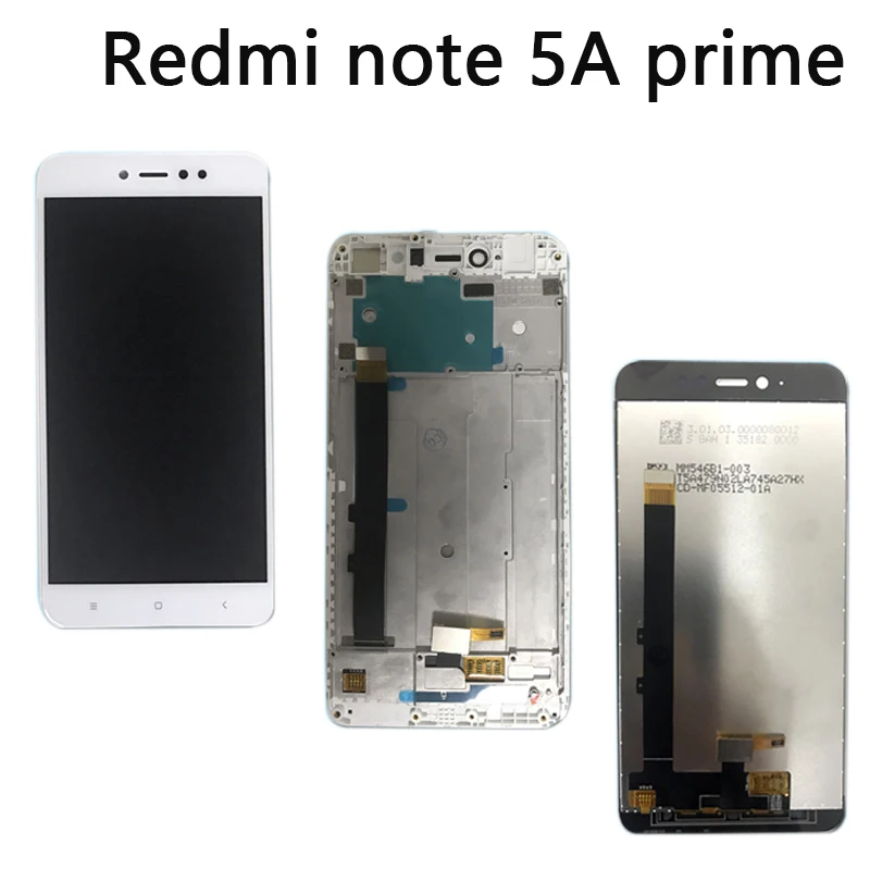 Для 5 дюймов Xiaomi redmi Note 5a lcd in мобильный телефон LDC note 5A Prime дисплеи pro Сенсорный