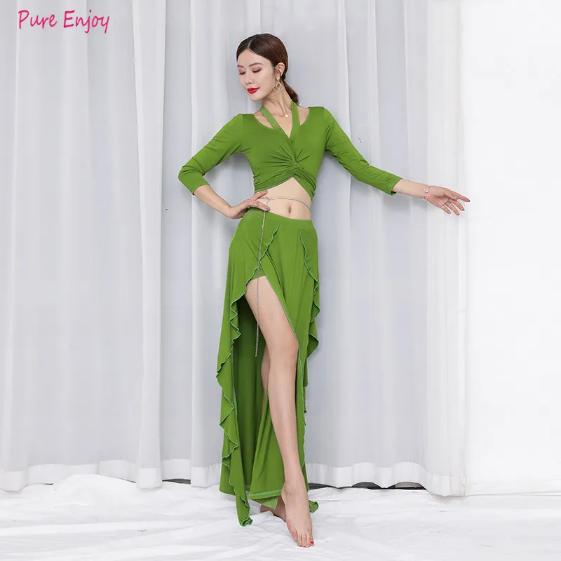 Belly Dancing Women modal belly dance costume set girls belly dance long skirt suit dance