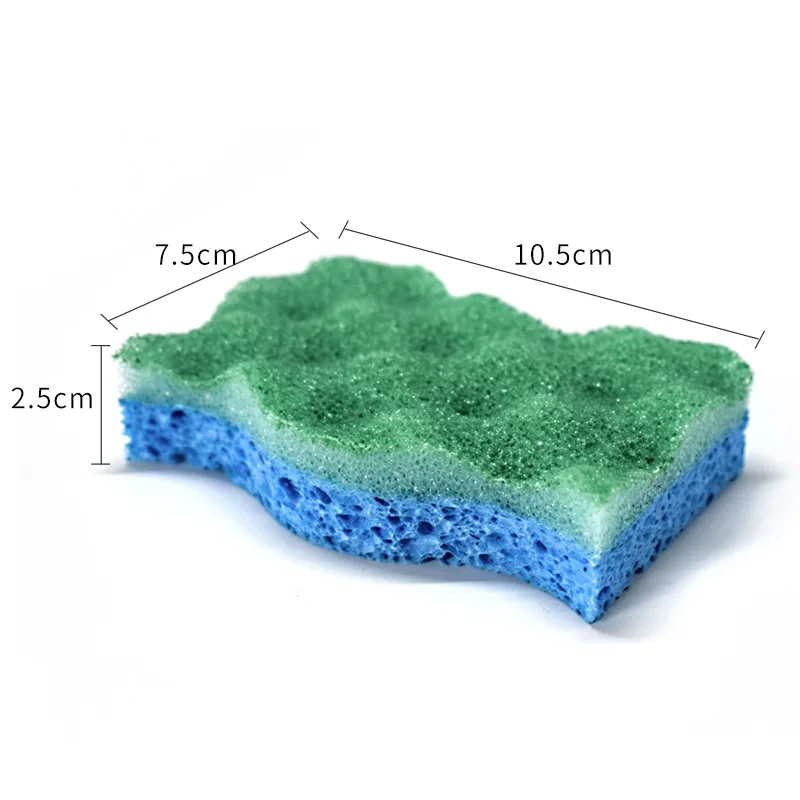 Губка для мытья автомобиля для чистки автомобиля с подробным описанием щетка колеса двухсторонний целлюлозы скруббер эко-скраб колодки для посуды мульти