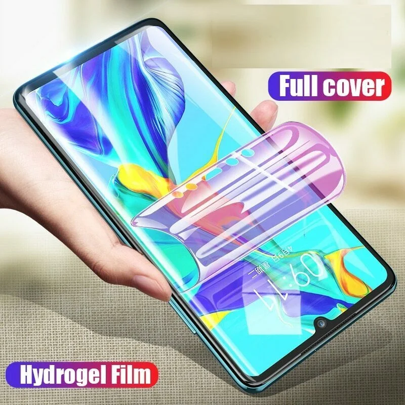 Screen Protector For ZTE Axon 10 Pro 5G Full Cover Soft Hydrogel Film HD Protective Not (Tempered Glass)Case | Мобильные телефоны и