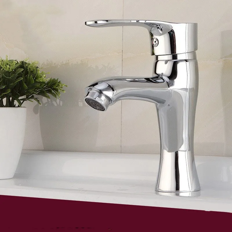 

All copper basin hot and cold single hole faucet basin basin basin basin basin hot and cold water mixing faucet