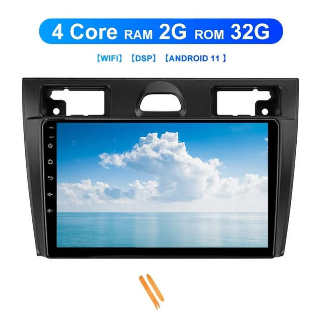 Zltoopai Android 11 Auto Radio For Ford Fiesta Mk VI 5 MK5 20022008