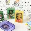 SKYSONIC Transparent Glitter 3 Inch Card Holder Idol Postcards Protective Storage Box Bus Photo Cards Album Collection Supplies 1