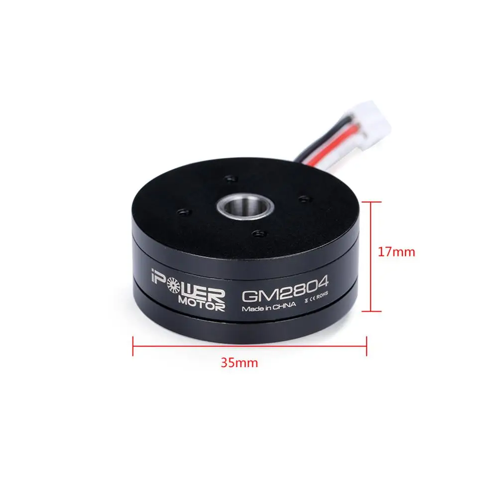 Двигатель ipower GM2804H-100T GM2804 2804 полый вал бесщеточный карданный двигатель с AS5048A кодер для камер GoPro