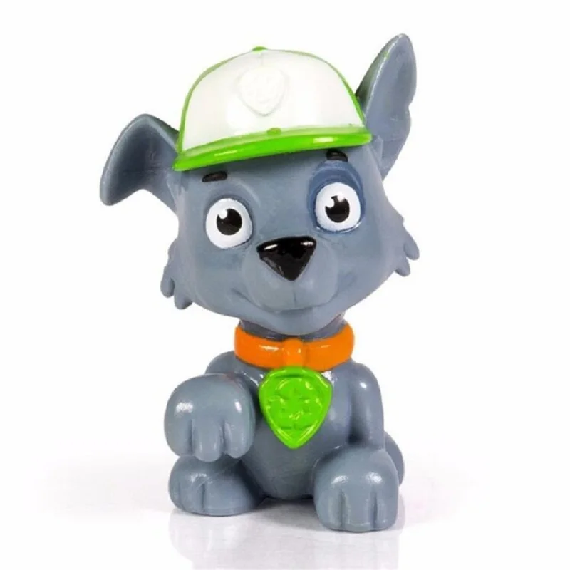 

Paw Patrol dog Genuine 3-4.5CM Rocky Chase model Dog Anime cartoon Action Figures toys model Children's toy optimal gift