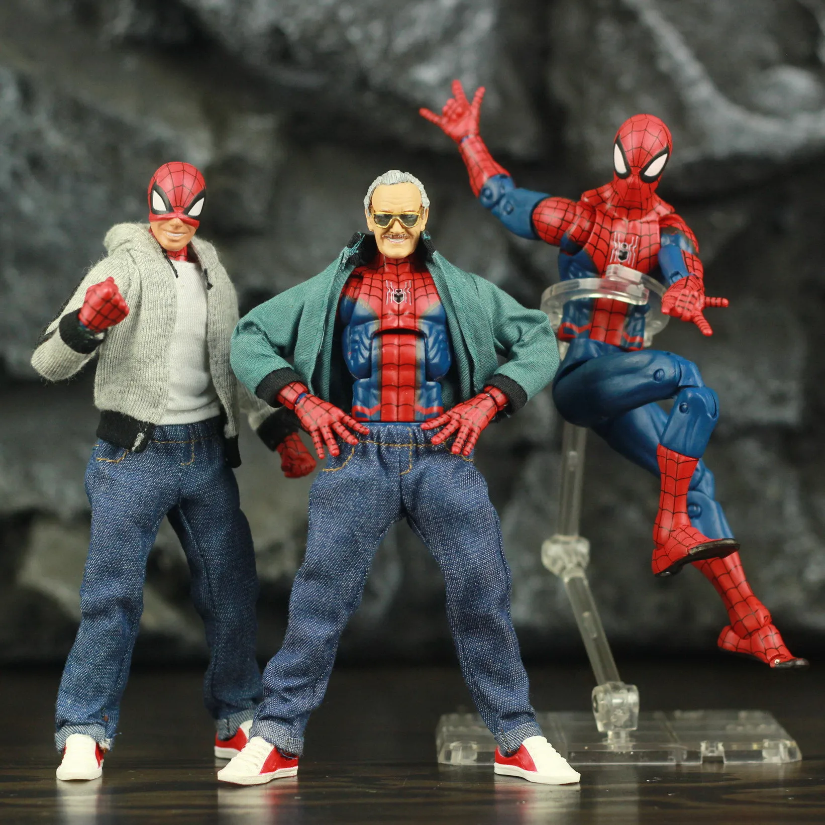 spiderman toys and clothes