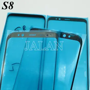 

5pcs Touch Screen Panel For phone s8 s8 plus G950 G955 Front Outer Glass Panel Replacement digitizer laminating repair