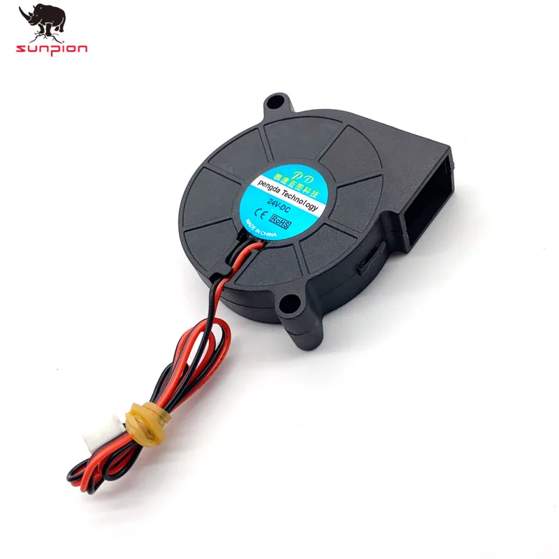 

3D Print Accessories Micro Turbo Fan 4020 Blower 24V Blowing 3D Printer Fan