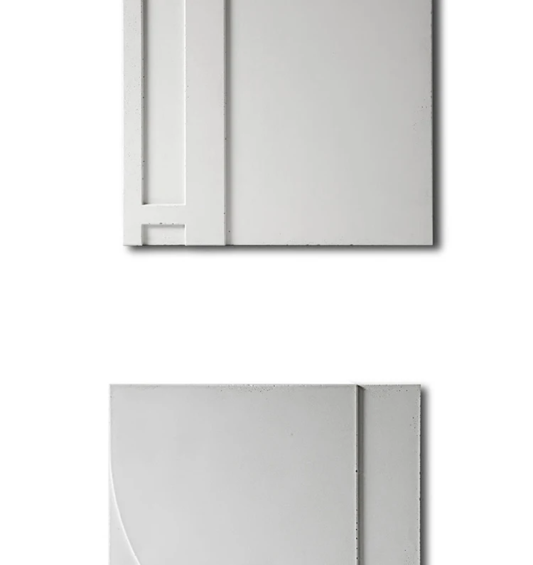 Sombra creativa estereoscópica cemento pared molde Decoration Fondo pared azulejo molde pasta tipo pared azulejo руководство molde