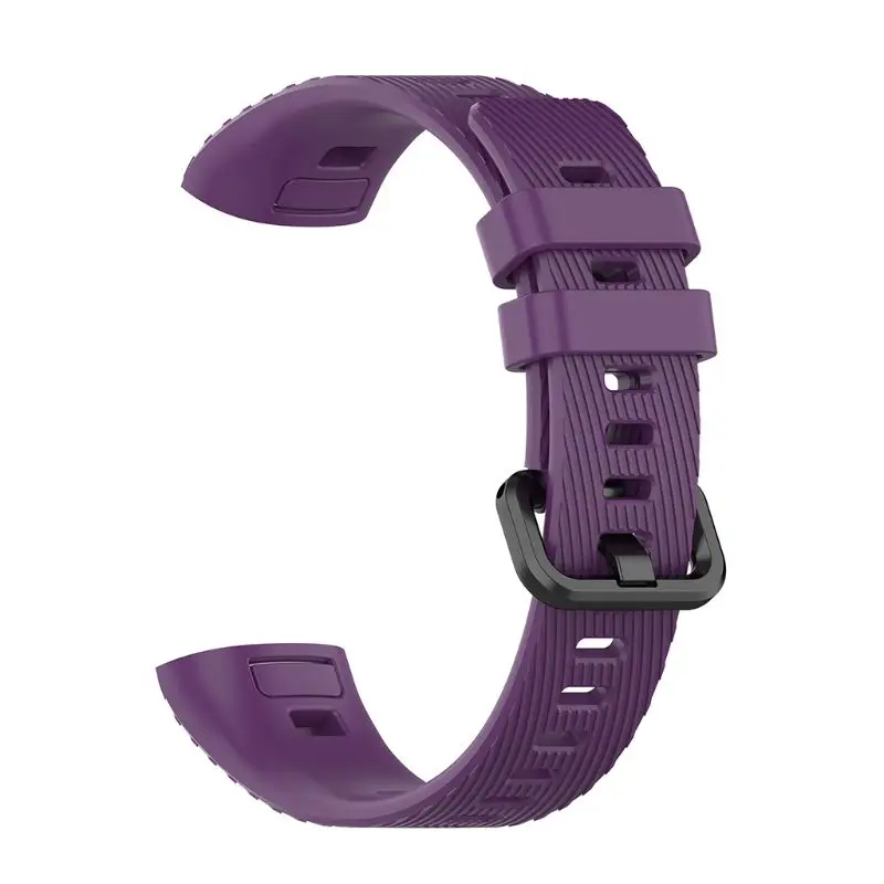 Antislip Silicone Wrist Band Breathable Sport Watch Strap for Hua-wei Band 4 Pro