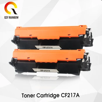 

2bk Replacement CF217A 17A Black Toner cartridge for hp LaserJet Pro M102a M102w MFP M130A M130fn M130fw M103nw with chip