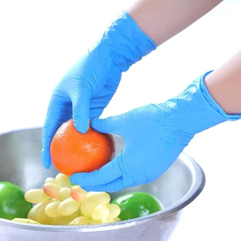 

100pcs/lot Disposable Latex Gloves Universal Cleaning Work Gloves Protective Food Safety Health Gloves Household Cleaning Gloves