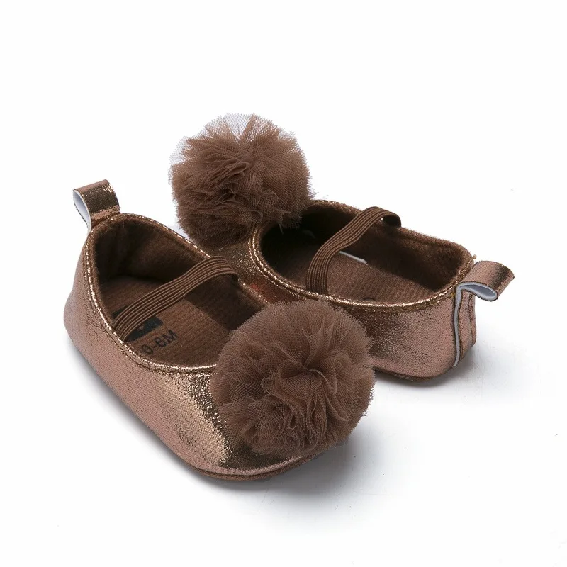 CuteCartoon BabyShoes весенне-осенне-зимняя мягкая обувь для малышей детская обувь для принцесс с подошвой обувь для маленьких девочек 0-1 лет