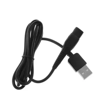 

1PC USB Charging Plug Cable A00390 5V Electric Adapter Power Cord Charger for Philips Shavers A00390 RQ310 RQ320 RQ330RQ350 S510