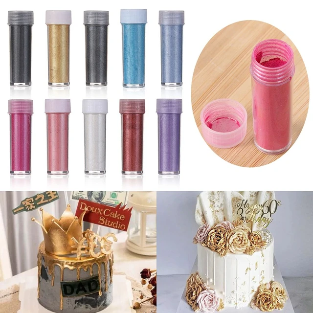 Cake Decorating Edible Glitter  Edible Powder Baking Food Cake - Cake  Decor Mousse - Aliexpress