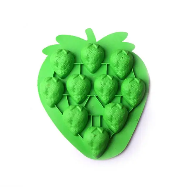 Форма для льда DIY креативный фруктовый куб силиконовая панель лотка аксессуары для кухни - Цвет: 13