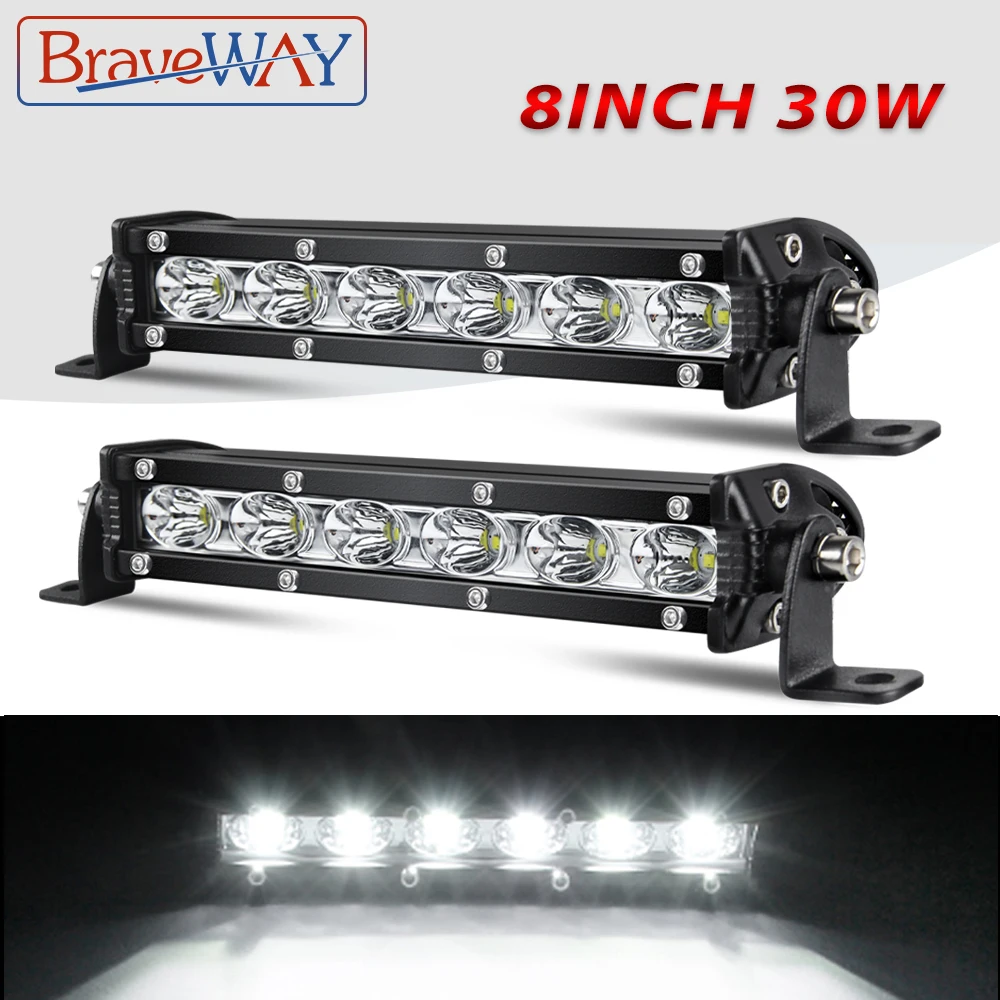 26INCH 6D 12//24V LED Work Light Bar 648W Flood Spot Combo Beam Offroad Work Lamp