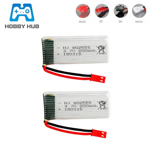 37V 800mAh 802555 lipo Battery For F181 F163 H12C rc drone battery for Syma X54HC X54HW X56W TK110HW JXD509 509W 509G V686 37V 800mAh 802555 lipo Battery For F181 F163 H12C rc drone battery for Syma X54HC X54HW X56W TK110HW JXD509 509W 509G V686