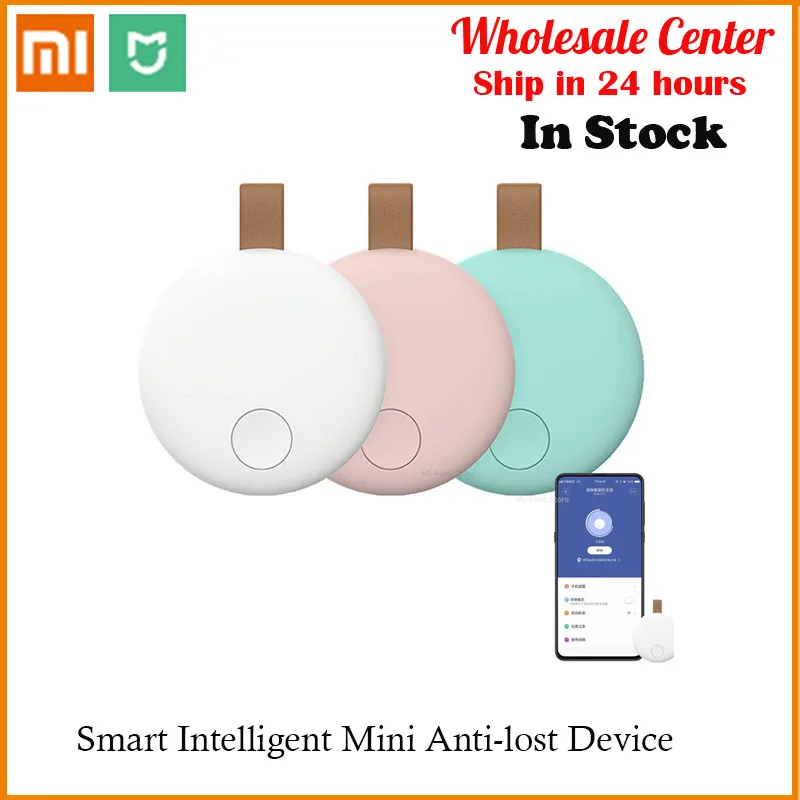 

In Stock Smart Intelligent Mini Anti-lost Device 15M long distance Work with Mi home app Anti-lost wo-way mutual search