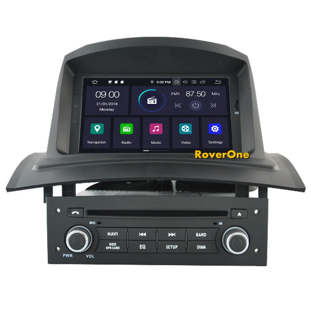Best RoverOne Car Multimedia System For Renault Megane 2 II Fluence Android 9.0 Radio Stereo DVD GPS Navigation Media Music Player 4