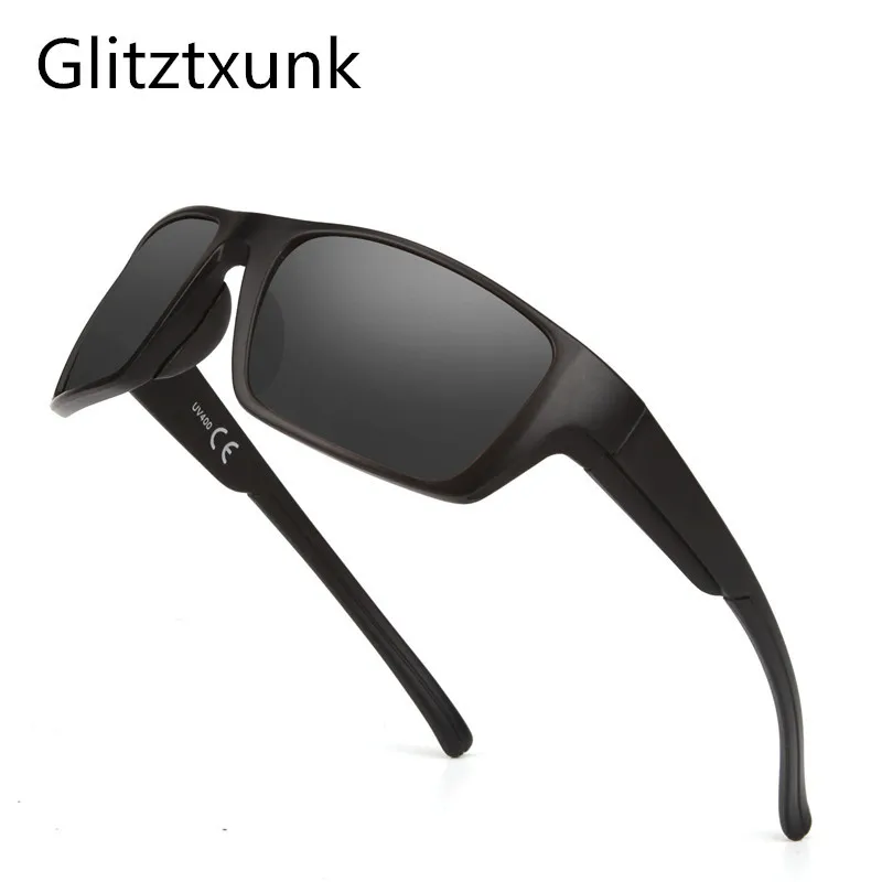 Glitztxunk Новые солнцезащитные очки мужские брендовые 2020 модные Spuare для мужчин