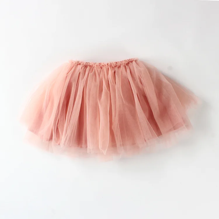 pink Сетчатая бальная юбка-американка; милые юбки для дня рождения; Новая Милая юбка-пачка для маленьких девочек; детская юбка принцессы для девочек; LZ611 - Цвет: pink