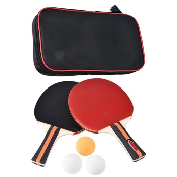 

Training Ping-pong Bat Double Beating for Teaching, Two Ping-pong Rackets to Assemble Three Balls Table Tennis