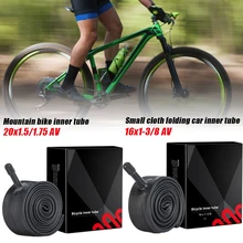

Bike Inner Tube Butyl Rubber Inner Tube 20×1.5/1.75 16x1-3/8 Tire Schrader Valve for Brompton Folding Bicycle Tyre Cycling Parts