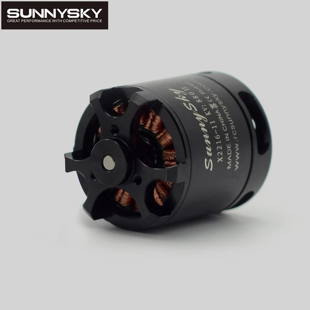 

1pcs SUNNYSKY X2216 KV880 KV1100 KV1250 KV1400 KV1800 KV2400 Outrunner Brushless Motor For Multi-rotor Quadcopter 3D Airplanes