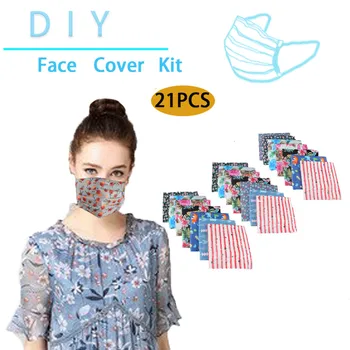 

DIY 1pc Reusable Protective Washable Pm2.5 Filter Printing Mouth Mask Dust Face Mask Windproof Mascarillas Маска Respirator 2020