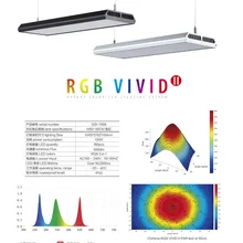 Chihiros RGB VIVID II водная Светодиодная лампа для роста растений приложение bluetooth умный контроллер дистанционного управления аквариума рассвет закат