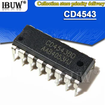 

10PCS CD4543BD CD4543BE DIP16 CD4543 DIP-16 DIP