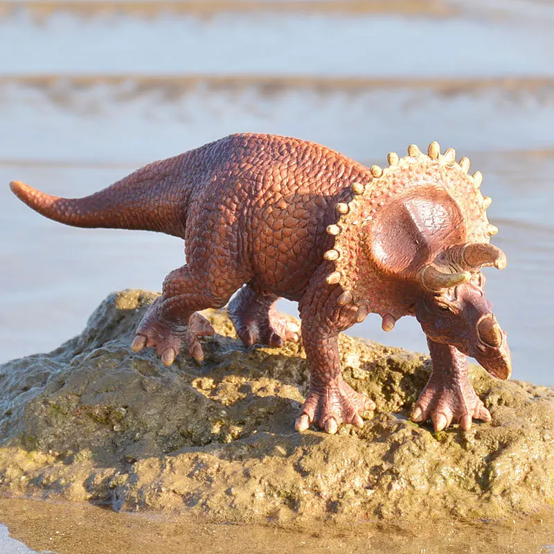 Игрушка «Трицератопс» динозавр Юрского периода животное большого размера пластиковая модель трицератопса украшения