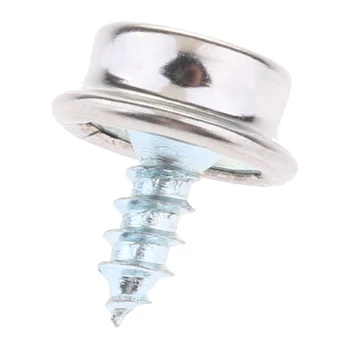 

152X Boat Cover Fastener Snap 3/8" 10mm Screw Set & Installation Tool
